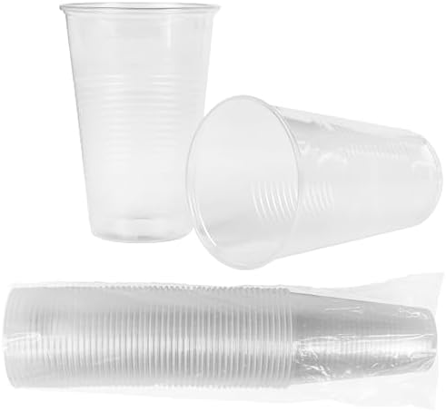 HEKU 30450, 50 Tek kullanımlık bardak, şeffaf, 0,5l, PP