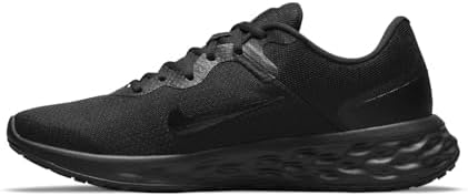 Nike Erkek Revolution 6 Nn Koşu ayakkabısı,Siyah Siyah Dk Duman Grisi,44 EU  MainApps: .tr: Moda