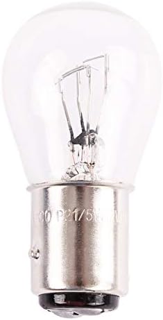TECPO 10 x Küre Lamba BAY15S 12V 21/5W Fren Lambası Park Lambası Arka Araç Lambası Ampul Akkor Lamba İki Filamentli - Görsel 3
