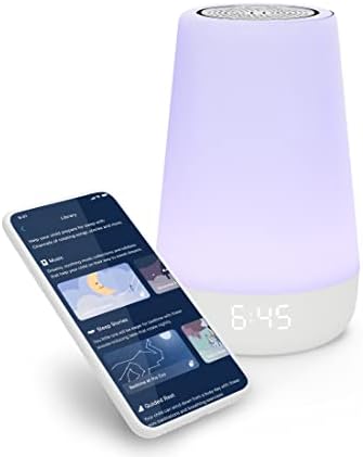 Hatch Rest Baby Sound Machine, Night Light | 2nd Gen | Sleep Trainer, Time-to-Rise Alarm Clock, White Noise Soother, Music & Stories for Nursery, Toddler & Kids Bedroom (Wi-Fi)