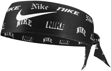 Nike Üniseks – Yetişkin Global Expl Dri-Fit Head Tie Bandana, NY VS NY Off Noir/Soluk Fildişi, Tek Beden .tr: Moda