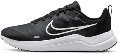 Nike Downshifter 12 kadın spor ayakkabısı, Black White Smoke Grey Pure Platinum, 37.5 EU  .tr: Moda - Görsel 1