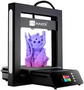 JGMAKER A5S 3D Printers Stable Working with Resume Print Filament Run Out Detection Large Build Volume 12X12X12.6in for Home Industry School Education ABS PLA 1.75mm Filament US Plug