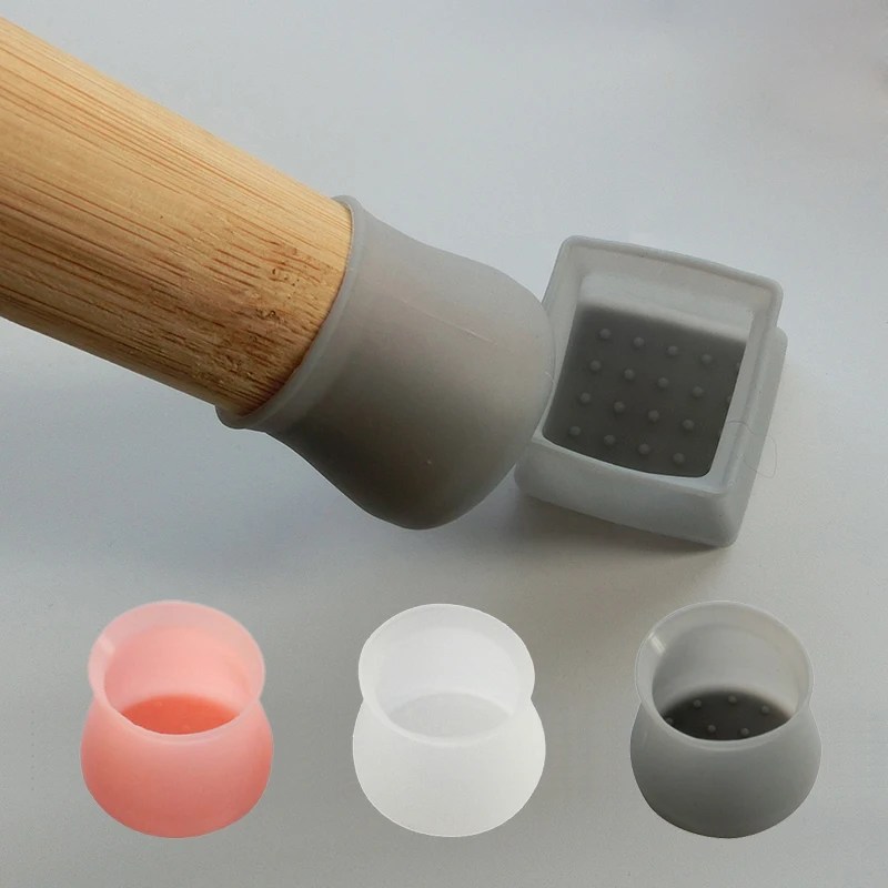 4 adet/takım silikon masa sandalye bacak kapak tampon mobilya kaymaz masa ayakları kapak koruma alt kapak pedleri ahşap zemin koruyucu