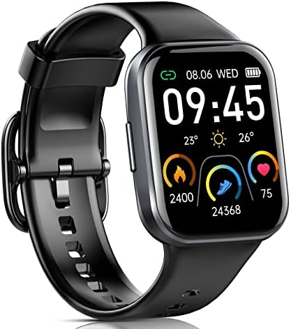 Smart Watch for Men Women, 1.69" HD Screen Activity Tracker Smartwatch, Fitness Tracker with Heart Rate/Sleep Monitor, 25 Sport Modes IP68 Waterproof, Pedometer, Fitness Watch for Android iOS Phones