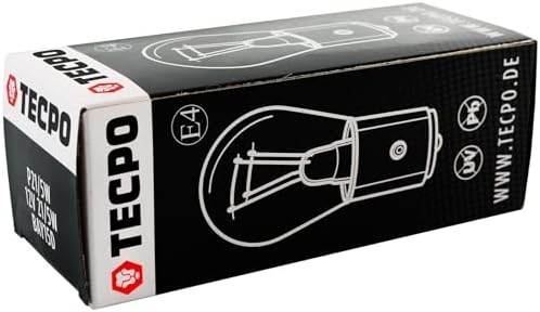 TECPO 10 x Küre Lamba BAY15S 12V 21/5W Fren Lambası Park Lambası Arka Araç Lambası Ampul Akkor Lamba İki Filamentli - Görsel 6