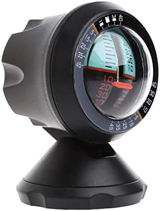 iSpchen Eğim ölçer, araç açı ölçer, dijital LCD ekran, klinometre, açı ölçer, dijital su terazisi, otomobil, SUV Offroad için
