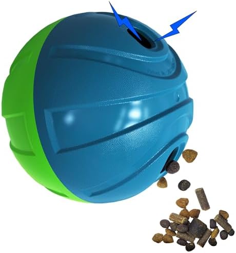 V-EST Toys - Treat Dispensing Dog toys - Dog Food Puzzle - Dog Treat Puzzles Medium Dogs - Treat Dispenser Dog Toys for Aggressive Chewers - Dog Puzzle Ball - Dog Treat Balls - Dog Toys for Smart Dogs