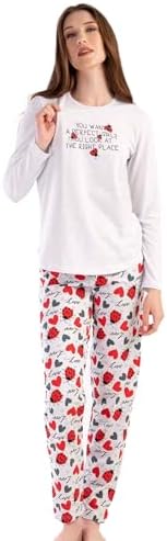 Kadın Uzun Kol Pijama Takım vienetta