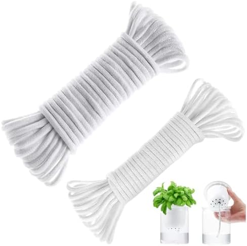30 feet 6 mm kendinden sulama fitili kılcal fitil, kendi kendine sulama için, bitki saksısı, kendin yap tatil otomatik sulama cihazı sistemi, iç mekan saksı bitkisi, su sistemi, cihaz, sulama ipi