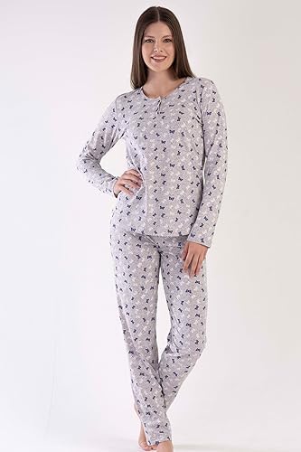 Kadın Uzun Kol Pijama Takım - Görsel 3