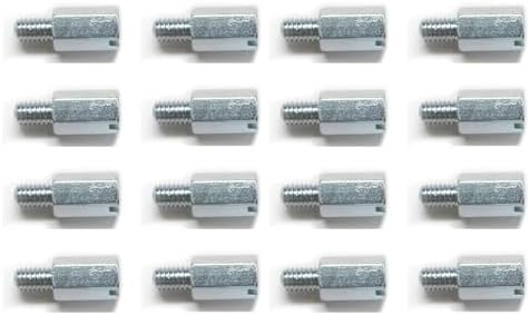 Kado Wall Mount Spacer Adapter Set for Desktop/Portable Monitor, 16pcs M4x10mm Hex Stainless Steel Standoff Spacer Screw Nut Bolt Motherboard Prototyping Accessories for PCB, Computer & Circuit Board