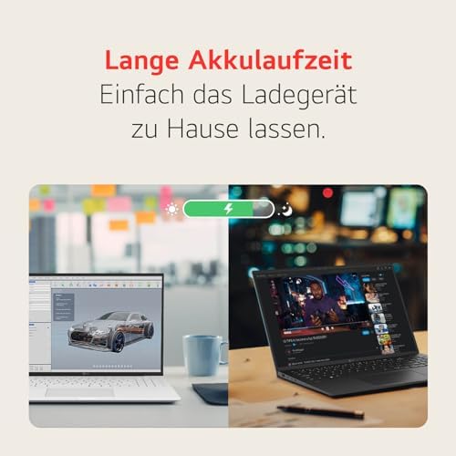 2024 LG gram 17 inç dizüstü bilgisayar - 1350 g Intel Core Ultra7 dizüstü bilgisayar (16 GB RAM, 1 TB çift SSD, 21,5 saat pil ömrü, IPS panel parlama önleyici ekran, Win 11 Pro) - Siyah - Görsel 6