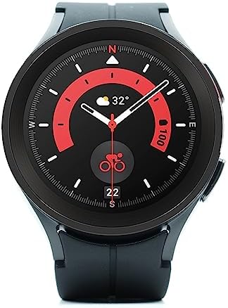 Samsung Galaxy Watch 5 PRO [2022] (45mm) Titanium Case - (Black)