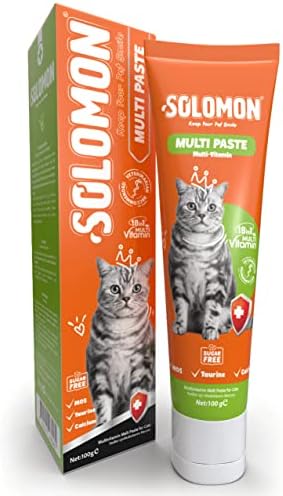 Solomon Multi Paste 100 Gr Kediler İçin Multivitamin Malt Macunu - Görsel 1