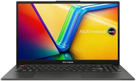 ASUS 2023 Vivobook S15 120Hz 15.6” 2.8K OLED 600nits Laptop 14-Core Intel i9-13900H Iris Xe Graphics 16GB LPDDR5 1TB NVMe SSD Thunderbolt4 WiFi 6E HDMI Backlit KB Fingerprint Windows 11 Pro w/RE USB