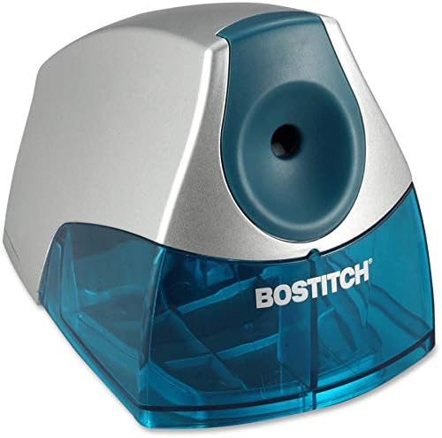 Bostitch Office Personal Electric Pencil Sharpener, Powerful Stall-Free Motor, High Capacity Shavings Tray, 7yr Warranty, Blue - Görsel 3