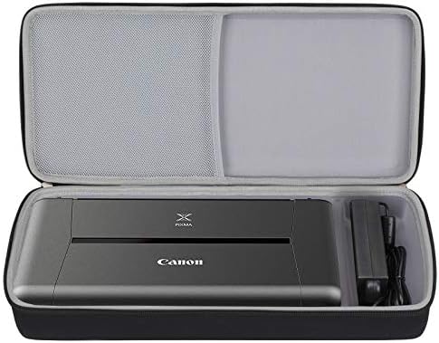 Aproca Hard Storage Carrying Travel Case, for Canon PIXMA TR150 / iP110 Wireless Mobile Printer (Black)