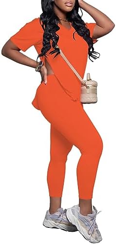 Nimsruc Two Piece Outfits For Women SweatSuits Jogger