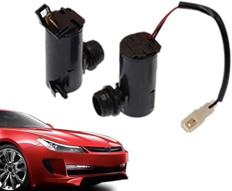 Austausch der Scheibenwaschpumpe, Kfz-Ersatz-Scheibenwaschpumpen,Effektives Wassersprühmotor-Zubehör mit Draht | Scheibenwischer und -wascher, 12 V/24 V-Kompatibilität für PKW, SUV, LKW