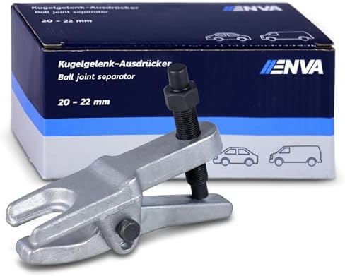 ENVA bilyeli mafsal çıkarıcı 20 – 22 mm evrensel bilyeli mafsal çektirme sileceği, bilyeli mafsallar için çektirme çubuğu başlığı ve taşıma mafsalı için sağlam alet
