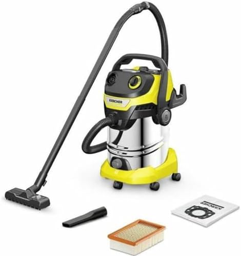 Kärcher Islak/kuru süpürge WD 5 S V-25/5/22, üfleme fonksiyonu, güç 1100 W, paslanmaz çelik hazne: 25 l - Görsel 1
