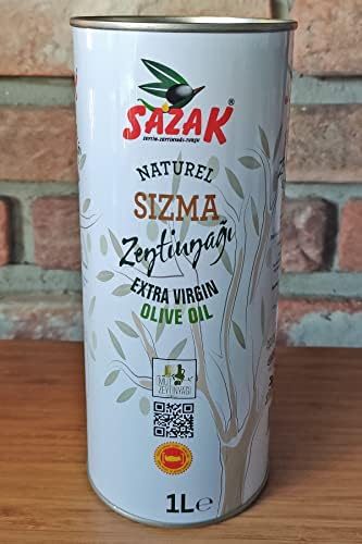 Naturel Sızma Zeytinyağı 1 Lt Teneke