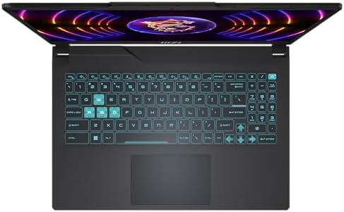 MSI Cyborg 15 oyun dizüstü bilgisayarı, 15,6 inç Full HD 144Hz, Intel Core i5-13420H, NVIDIA GeForce RTX 4050, 16GB DDR5, 512 GB SSD, Windows 11 Home, QWERTZ klavye, A13VE-863, siyah/şeffaf - Görsel 3