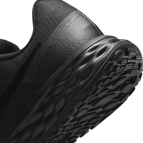 Nike Erkek Revolution 6 Nn Koşu ayakkabısı,Siyah Siyah Dk Duman Grisi,44 EU MainApps: .tr: Moda