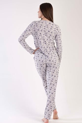 Kadın Uzun Kol Pijama Takım - Görsel 5