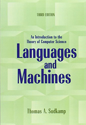 Languages and Machines An Introduction to the Theory of Computer Science (3rd Edition)