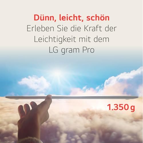 2024 LG gram 17 inç dizüstü bilgisayar - 1350 g Intel Core Ultra7 dizüstü bilgisayar (16 GB RAM, 1 TB çift SSD, 21,5 saat pil ömrü, IPS panel parlama önleyici ekran, Win 11 Pro) - Siyah - Görsel 5