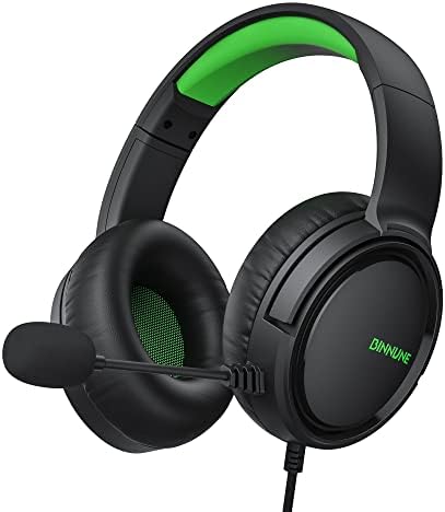 BINNUNE Gaming Headset with Mic • for Xbox Series X • S Xbox One PS4 PS5 PC Switch • Wired • Audifonos Gamer Headphones with Microphone • Xbox 1 Playstation 4 • 5