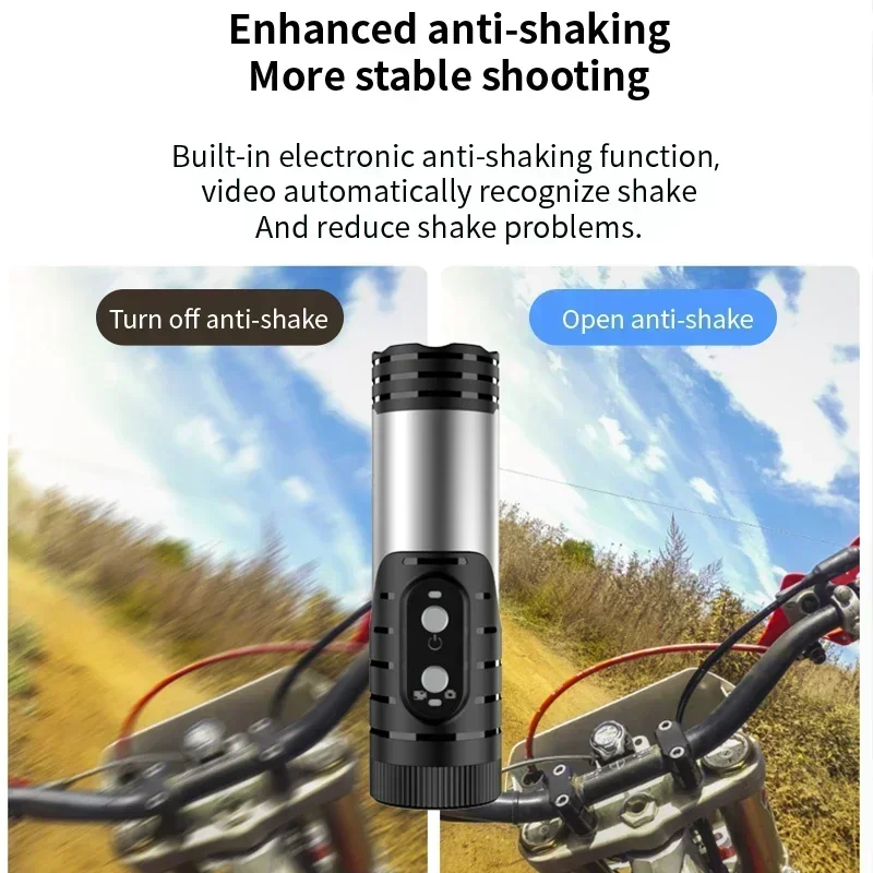4K WIFI eylem kamera motosiklet bisiklet kask kamera açık su geçirmez spor kamerası eylem kam araba dvr'ı Video kaydedici Dash kamera