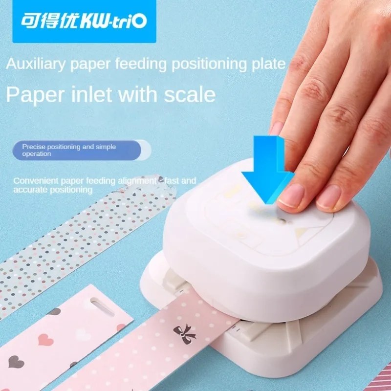4in1 kağıt kesici etiketi yumruk köşe yuvarlama kesici kağıt etiket yumruk Scrapbooking kart için kendi başına yap kağıdı kart fotoğraf yapma malzemeleri - Görsel 4