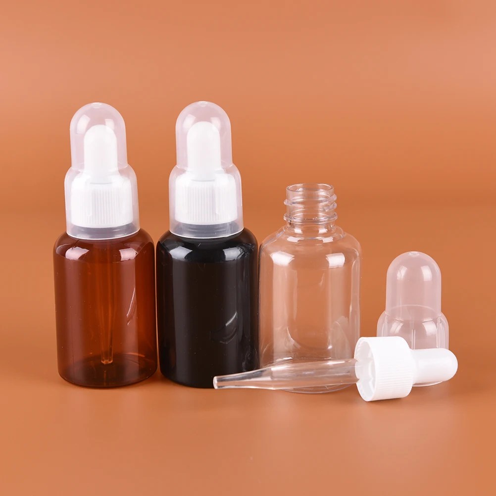 50ML boş uçucu yağ damlalık şişe cam aromaterapi pipet şişe doldurulabilir şişeler saklamak için sıvı laboratuar malzemeleri