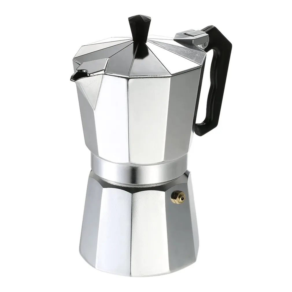 50ml 1 bardak alüminyum cezve 50Ml 1Cup kahve makinesi Espresso Percolator Stovetop moka Pot elektrikli moda soba