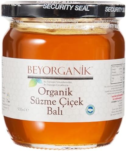 Beyorganik Süzme Çiçek Balı 500 gr