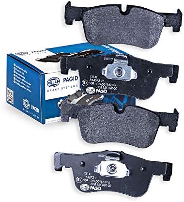 HELLA Arka fren balataları - aşınma uyarı göstergeleri için hazırlanmamıştır - set başına dört fren balatası - T2282 - Audi / Seat / Skoda / Volkswagen - 8DB 355 021-291 için