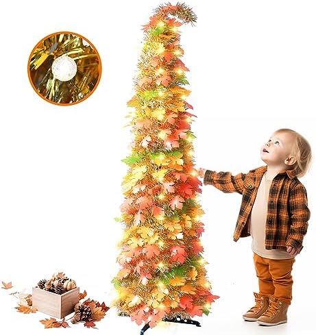 Fall Decor, Fall Tree, Great Fall Decorations for Home Porch, Fall Porch Decor, Thanksgiving Decorations for Home, Great Fall Decoraitons
