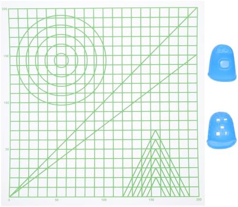 SEWACC 2pcs 3D Pen Mate 3D Pen Silicone Mat Drawing Board for 3D Printing Pen 3D Printer Build Surface Impresora 3D 3 d Printers 3D Pen Finger Pen Mats Template Motherboard