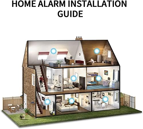 Andyssey Smoke Detector, 10 Year Battery Operated Smoke Alarm with LED Indicator, Photoelectric Fire Alarm Smoke Detector with Test & Silence Button for Home, 2 Packs - Görsel 7