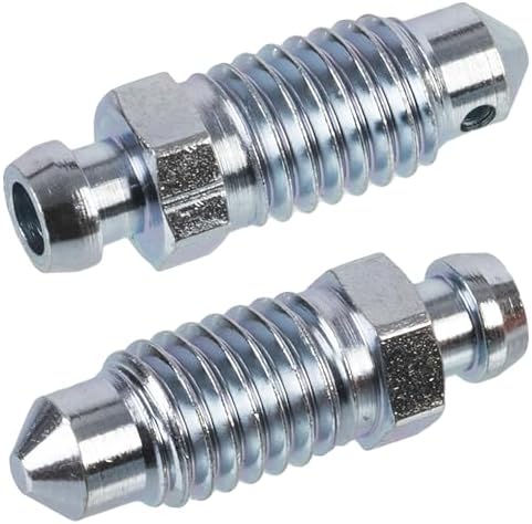 AERZETIX - C70786 - 2 valf havalandırma vidası seti M8x1.25 - Peugeot Citroën Alfa-Romeo Dacia Vw Mercedes-Benz Fiat Ford Renault Opel Toyota Mazda Honda ile uyumlu - OE numaraları 4428.40
