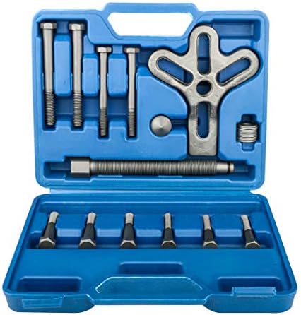 LUTIFIX Direksiyon Çekici, 13 Adet Uyumlu Dengeleyici Harmonik Balancer Gear Pulley Direksiyon Çektirme Kiti