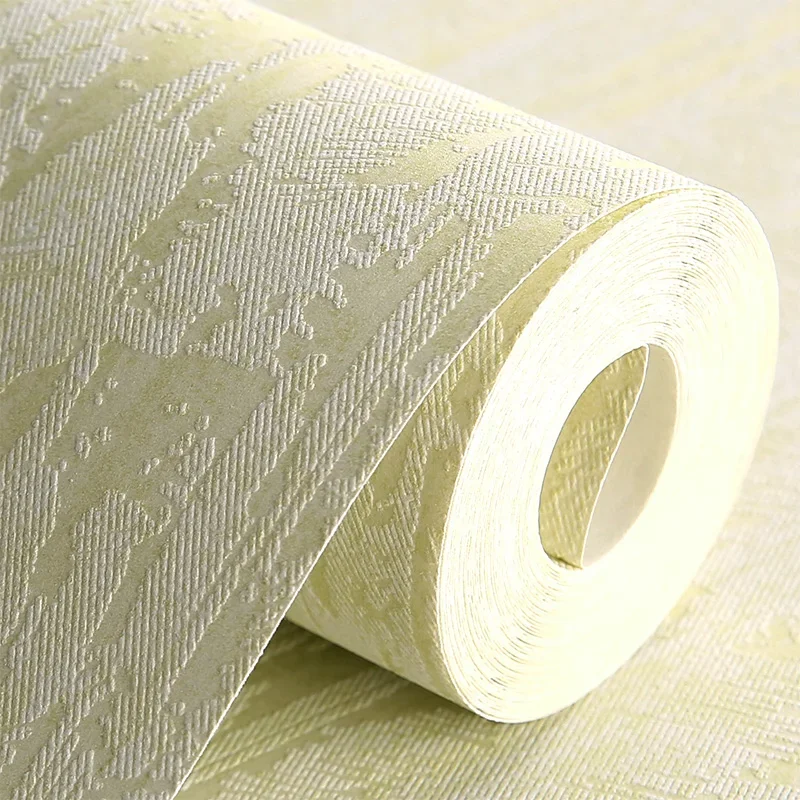 53cm * 9m kalınlaşmış düz renk modern tarzı duvar kağıdı dışbükey kabartmalı oturma odası ve yatak çıkartmalar otel ofis duvar kağıdı