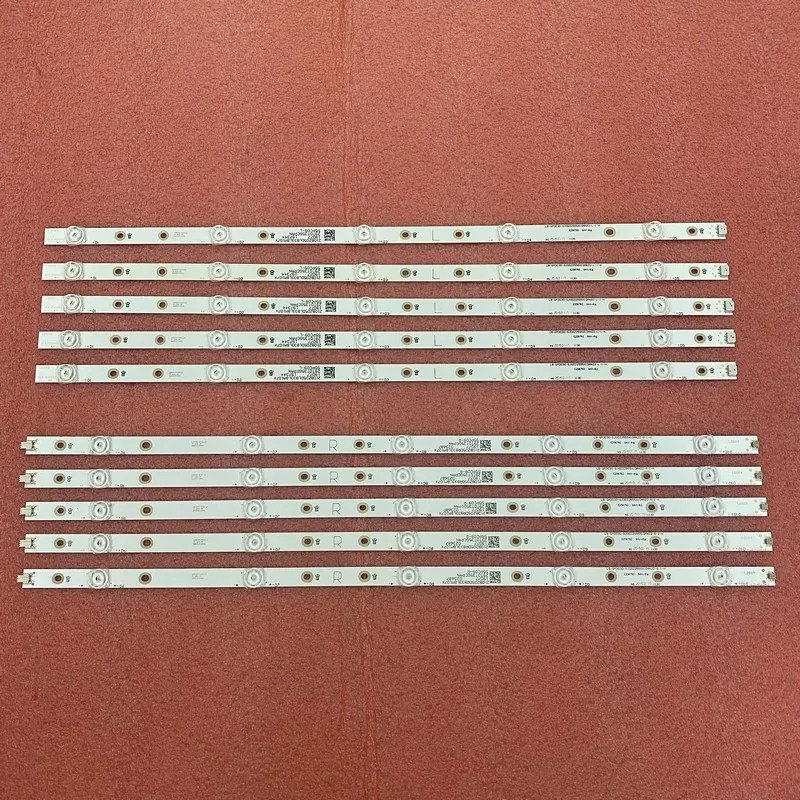 55PUS7805 55PUS6454 55PUS6804/12 55PUS7334/12 55PUS5670/12 55PUS7354 için LED arka ışık şeritleri 10LED