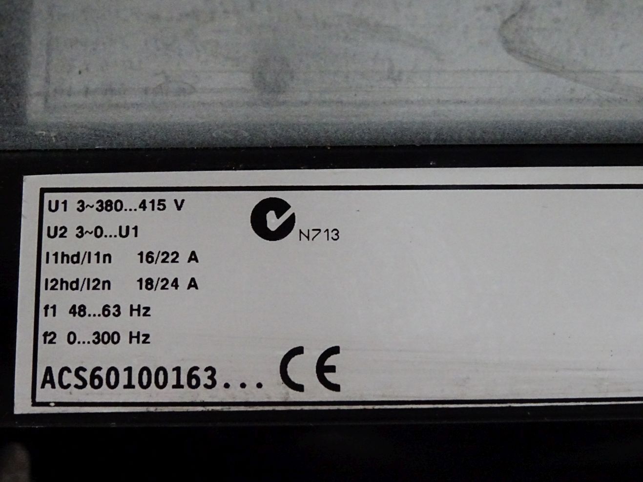 ABB ACS600 ACS60100163