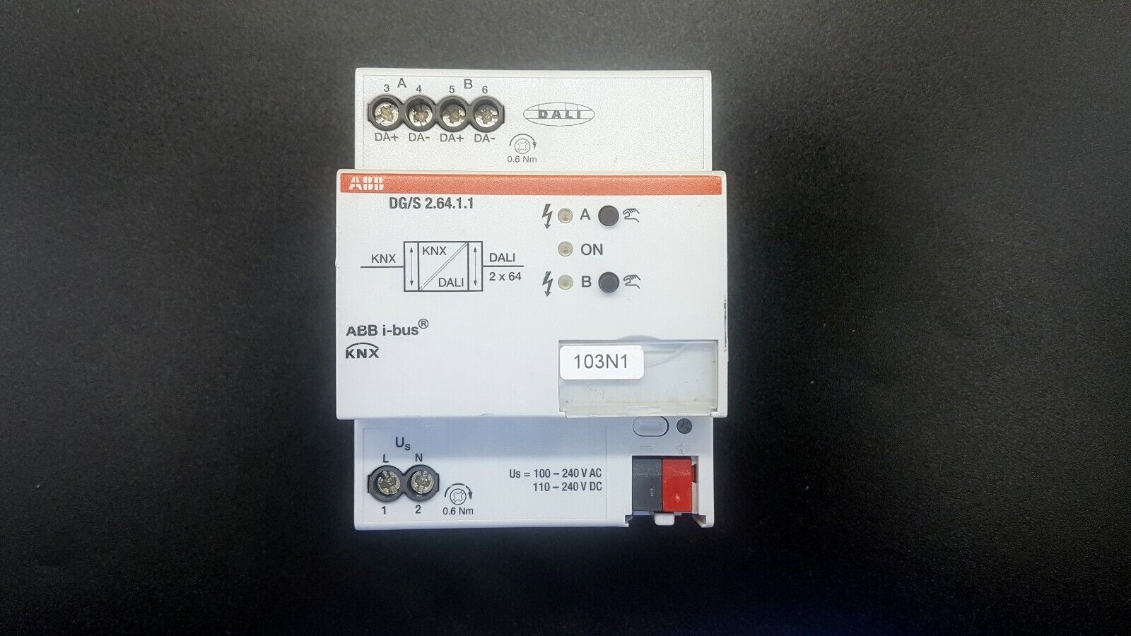 ABB KNX EIB DG/S2.64.1.1 DALI-Gateway, Basic, 2fach 2CDG110199R0011