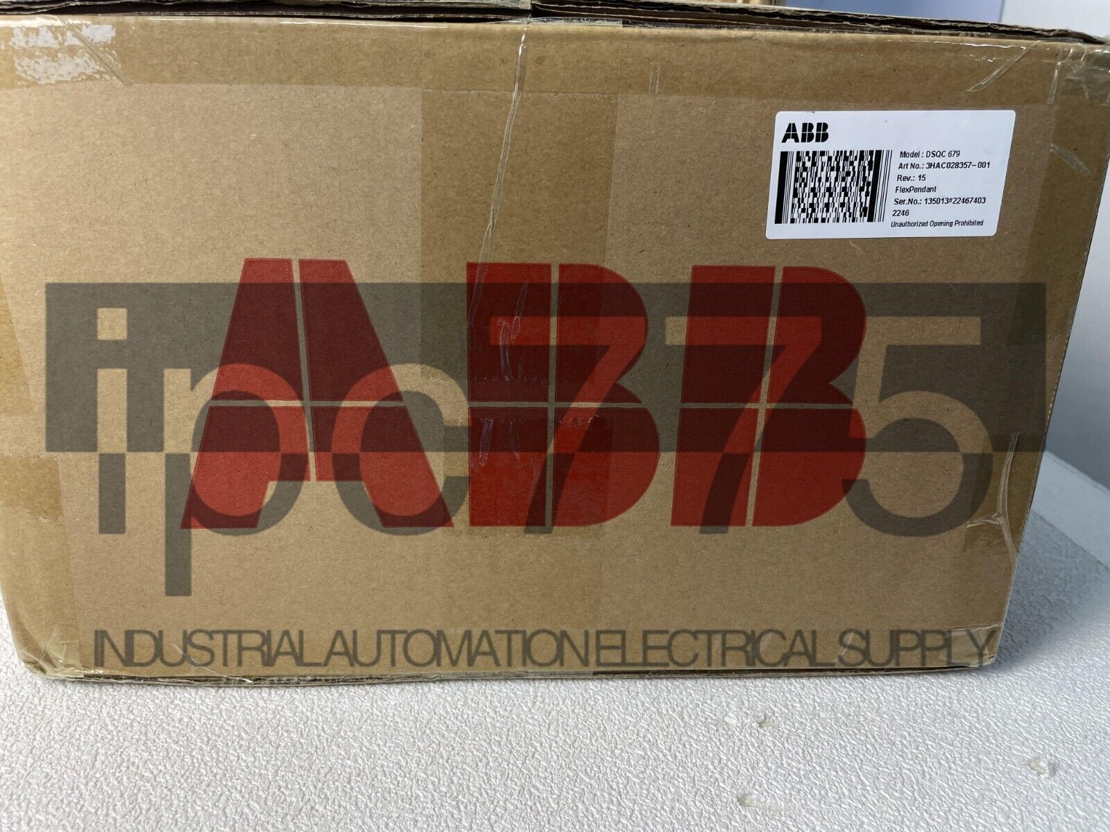 one New ABB DSQC679 3HAC028357-001 teaching pendant sealed box expedited ship /