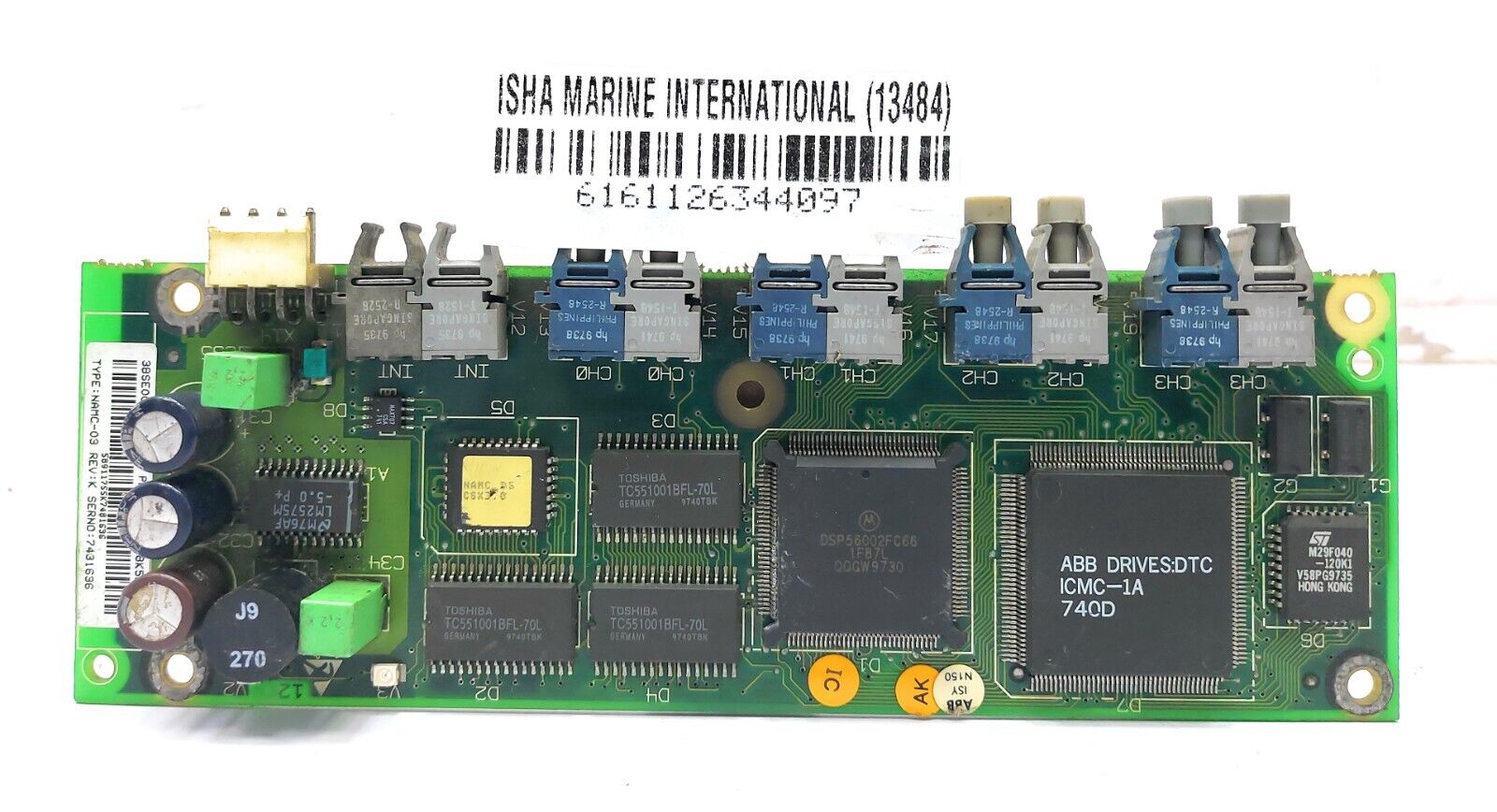 ABB Industrie Namc-03 Révisée K CPU Plc Board 3BSE006065R1